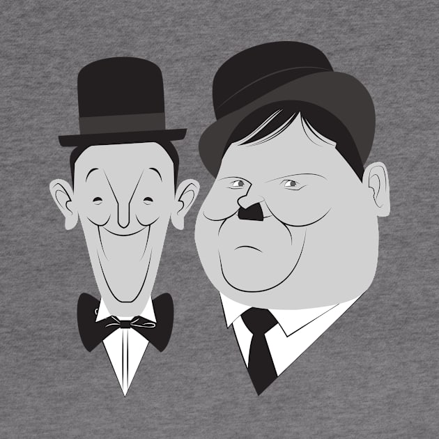 Laurel & Hardy - Comedy Masters by Leo da Fonseca